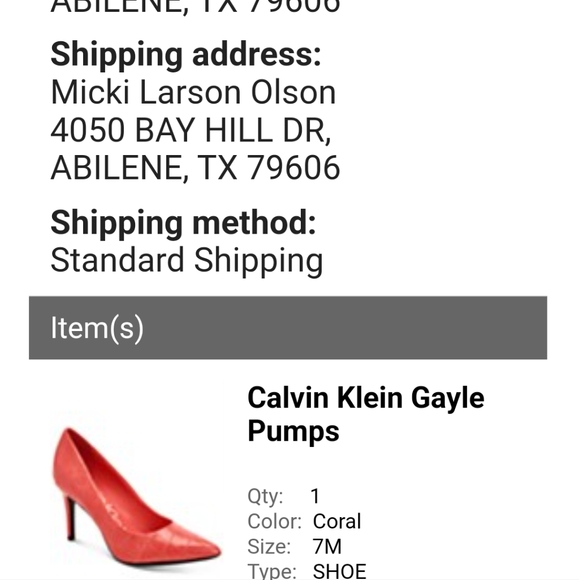 Peach size 7 Calvin Klein high heels - Picture 2 of 11